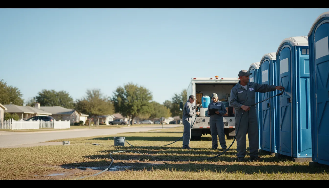 Long-Term Portable Toilet Rental in Hurt, VA near me